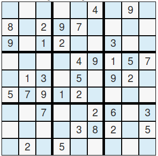 Sudoku Solving, Enter the number in each cell